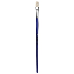 Blick Scholastic White Bristle Brush - Flat, Size 14
