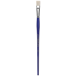 Blick Scholastic White Bristle Brush - Bright, Size 16