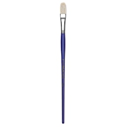 Blick Scholastic White Bristle Brush - Filbert, Size 16