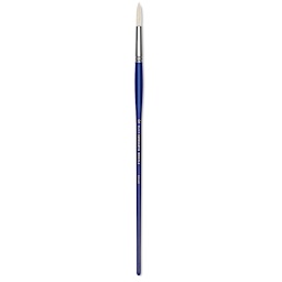 Blick Scholastic White Bristle Brush - Round, Size 12