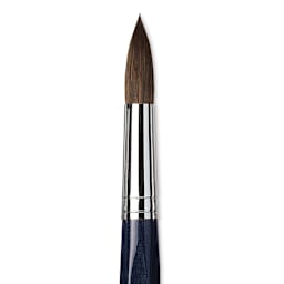 Da Vinci Cosmotop Sable Mix B Brush - Round, Short Handle, Size 22 close up