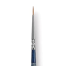 Escoda Optimo Kolinsky Sable Brush - Pointed Round, Long Handle, 2/0 close up
