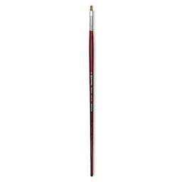 Escoda Bravo Light Ox Hair Brush - Bright, Long Handle, Size 6