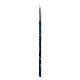 Princeton Summit Series 6850 Round Brush - Size 3, Short Handle, Synthetic