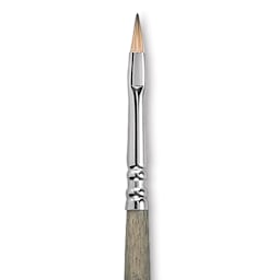 Escoda Tadami Synthetic Mongoose Brush - Bright, Short Handle, Size 2