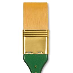 Princeton Good Synthetic Golden Taklon Brush - Flat Wash, Short Handle