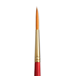Princeton Heritage Sable Brush - Liner, Short Handle, Size 6 close up