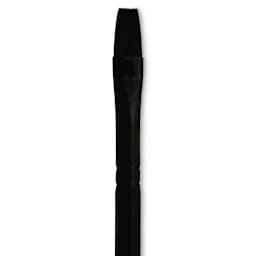 Silver Brush Black Velvet Brush - Square Wash, Size 1/4" close up