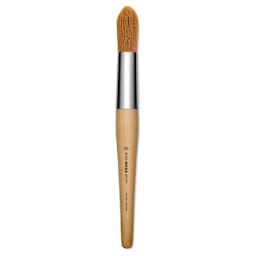 Blick Mega Golden Taklon Brush - Mega Round, Short Handle, Size 50