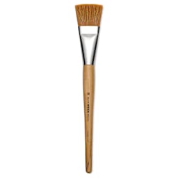 Blick Mega Golden Taklon Brush - Mega Flat, Short Handle, Size 30