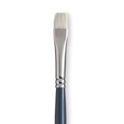 Princeton Snap! Natural Bristle Brush - Bright, Long Handle, Size 4