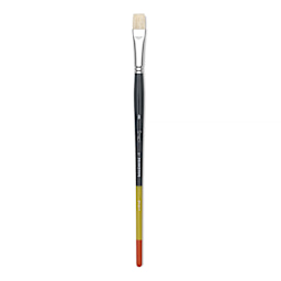 Princeton Snap! Natural Bristle Brush - Bright, Long Handle, Size 8