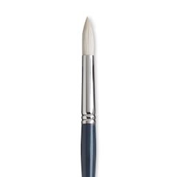 Princeton Snap! Natural Bristle Brush - Round, Long Handle, Size 12