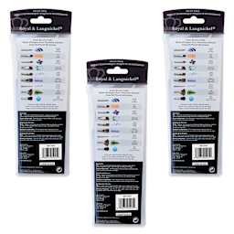 Royal Langnickel Classroom Assortment - Set of 30, back of three pouches with ten brushes each