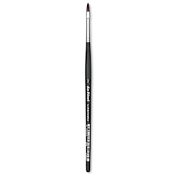 Da Vinci Casaneo Synthetic Squirrel Watercolor Brush - Flat, Size 2, Short Handle, Synthetic