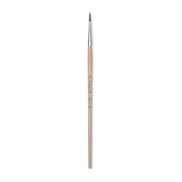 Dynasty Faux Camel Watercolor Brush - Round, Size 2