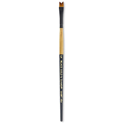 Dynasty Black Gold Brush - Whale's Tail, Short Handle, Size 1/4"