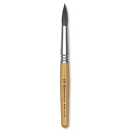 Escoda Squirrel Hair Ceramic Brush - Round Pointed, Size 12