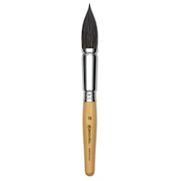 Escoda Squirrel Hair Ceramic Brush - Full Body Oval, Size 18