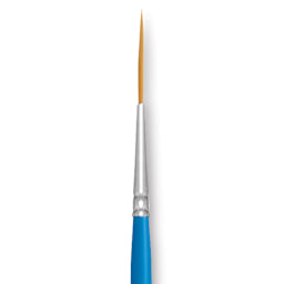 Princeton Select Synthetic Brush - Short Liner, Short Handle, Size 2/0