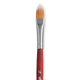 Princeton Velvetouch Series 3950 Synthetic Brush - Filbert Grainer, Size 3/8"