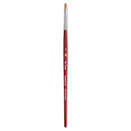 Princeton Velvetouch Series 3950 Synthetic Brush - Flat Shader, Size 2
