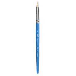 Princeton Select Natural Brush - Scumbler, Short Handle, Size 6 (full length)