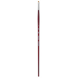 Princeton Velvetouch Series 3900 Synthetic Brush - Bright, Long Handle, Size 2