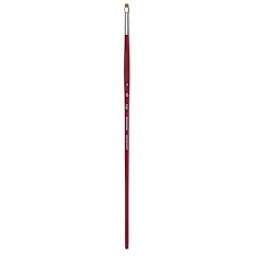 Princeton Velvetouch Series 3900 Synthetic Brush - Bright, Long Handle, Size 4