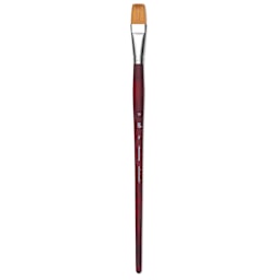 Princeton Velvetouch Series 3900 Synthetic Brush - Flat, Long Handle, Size 20