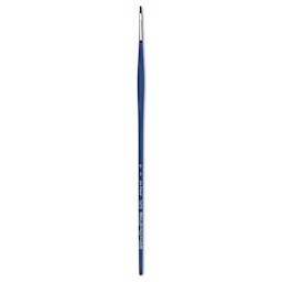 Da Vinci Forte Acrylics Synthetic Brush - Flat, Long Handle, Size 2