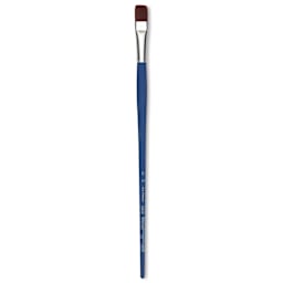 Da Vinci Forte Acrylics Synthetic Brush - Flat, Long Handle, Size 16