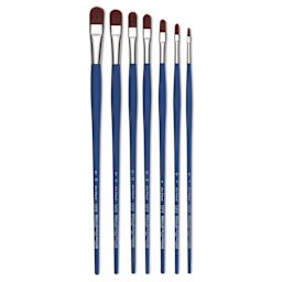 Da Vinci Forte Acrylics Synthetic Filbert Brushes