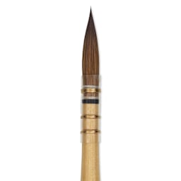  Da Vinci Artissimo Kolinsky Red Sable Brush - Quill, Size 1, close-up