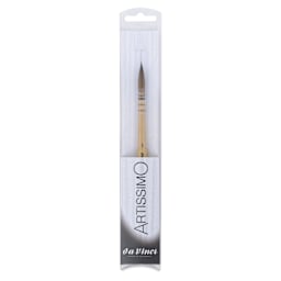  Da Vinci Artissimo Kolinsky Red Sable Brush - Quill, Size 1, inside of the packaging