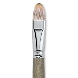 Escoda Modernista Tadami Synthetic Mongoose Brush - Bright, Long Handle, Size 20