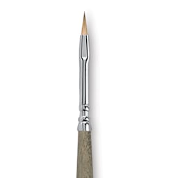 Escoda Modernista Tadami Synthetic Mongoose Brush - Filbert, Long Handle, Size 2