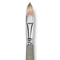 Escoda Modernista Tadami Synthetic Mongoose Brush - Filbert, Long Handle, Size 16