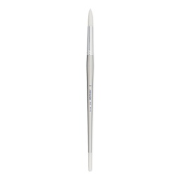 Silver Brush Silverwhite Synthetic Brush - Round, Long Handle, Size 10