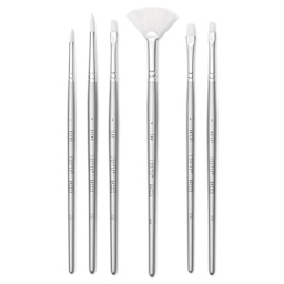 Liquitex Basics Synthetic Brushes - Set of 6