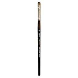 Silver Brush Monza Synthetic Mongoose Artist Brush - Short Bright, Size 6
