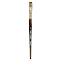 Silver Brush Monza Synthetic Mongoose Brush - Glaze, Size 1/2"