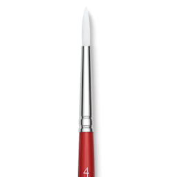 Winsor & Newton University Brush - Round, Short Handle, Size 4
