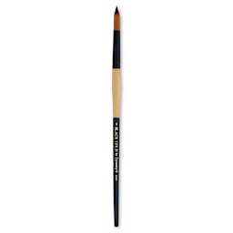 Dynasty Black Gold Brush - Round, Long Handle, Size 10