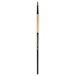 Dynasty Black Gold Brush - Fine Round, Long Handle, Size 12