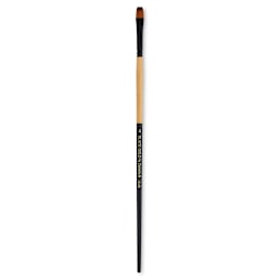 Dynasty Black Gold Brush - Bright, Long Handle, Size 4