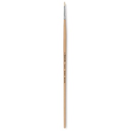 Escoda Clasico Chungking White Bristle Brush - Filbert, Long Handle, Size 2