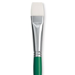 Princeton Synthetic Bristle Brush - Bright, Size 12 close up