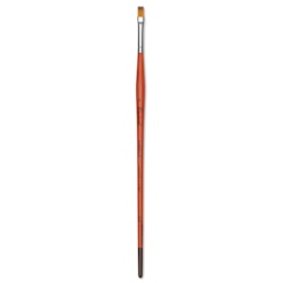 Raphael Golden Kaerell Brush - Flat, Long Handle, Size 6