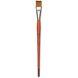 Raphael Golden Kaerell Brush - Flat, Long Handle, Size 24